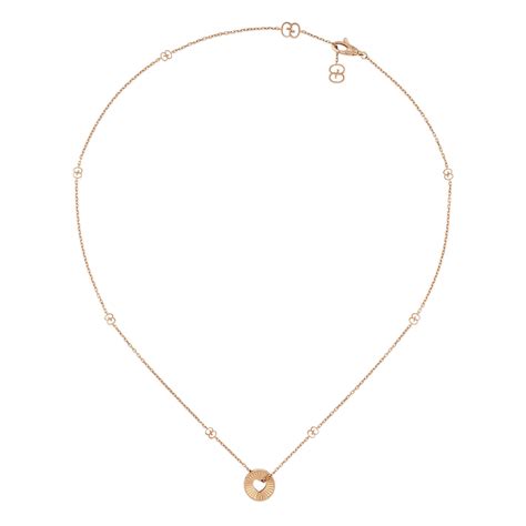 gucci icon amor necklace|Icon 18k star necklace in 18k yellow gold .